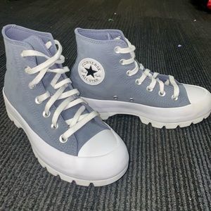 Chuck Taylor AllStar lugged high tops-Light carbon